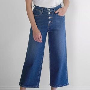 Levi’s Mile High Wide Leg Cropped Jeans